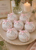 Bougie personnalisée Baptême – Cadeau invité parfumé fait main