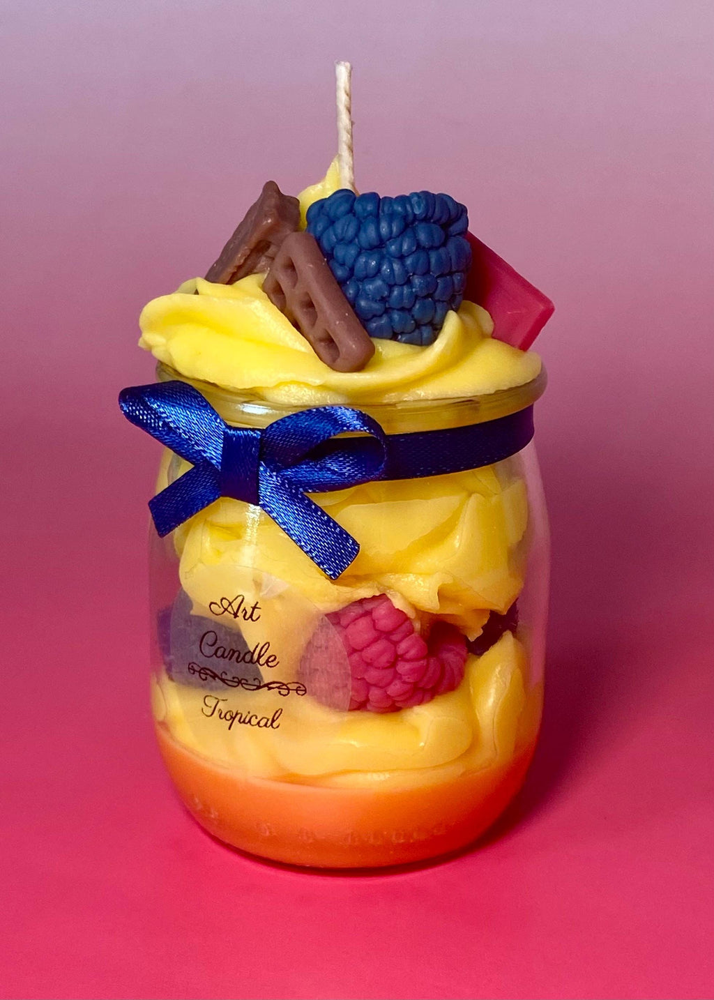 Coffret bougies gourmandes parfumées – Cadeau artisanal