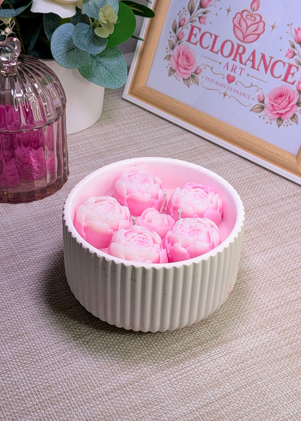 Coffret  bougies personnalisé – Signature Classic | Eclorance Art