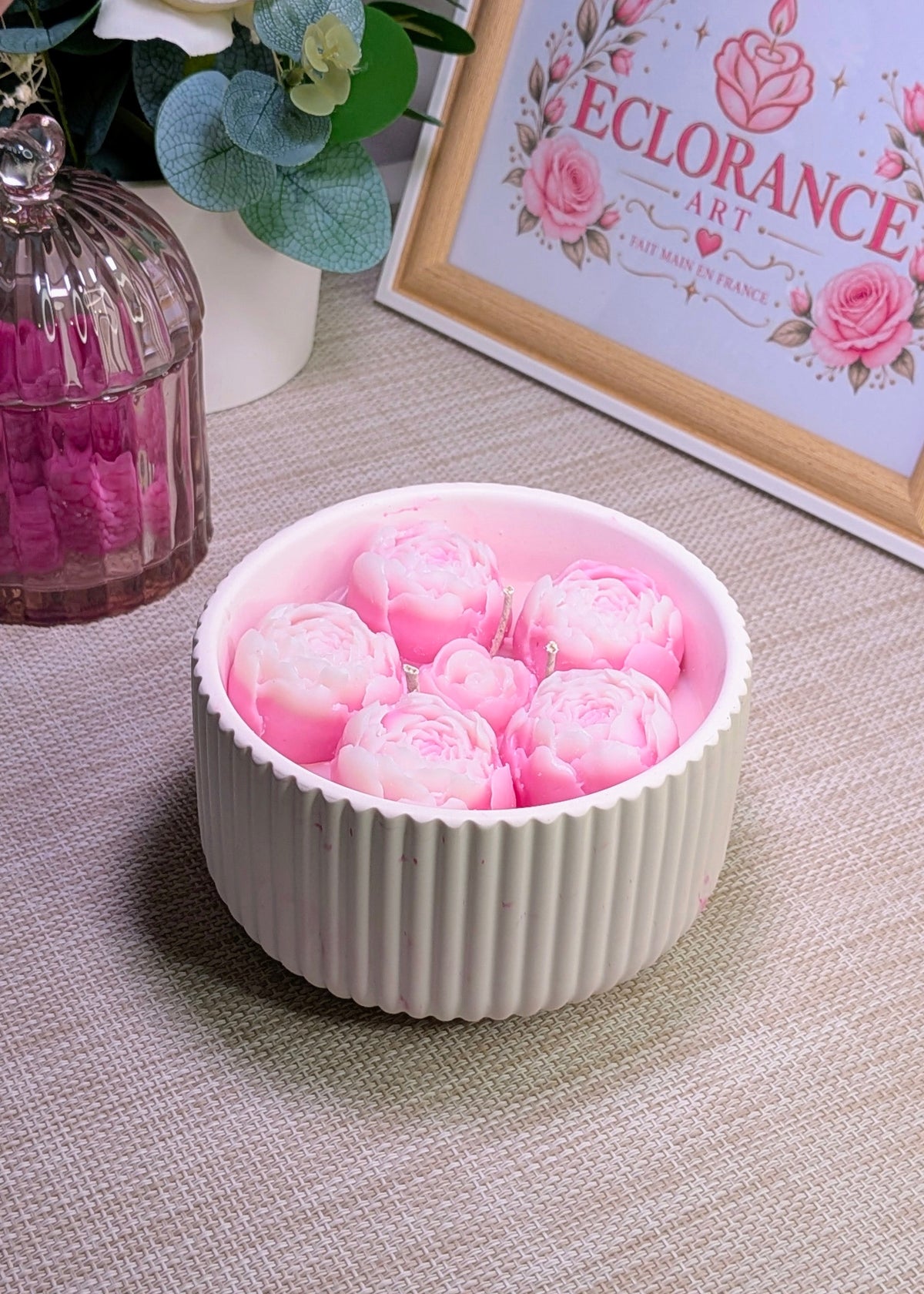Coffret  bougies personnalisé – Signature Classic | Eclorance Art